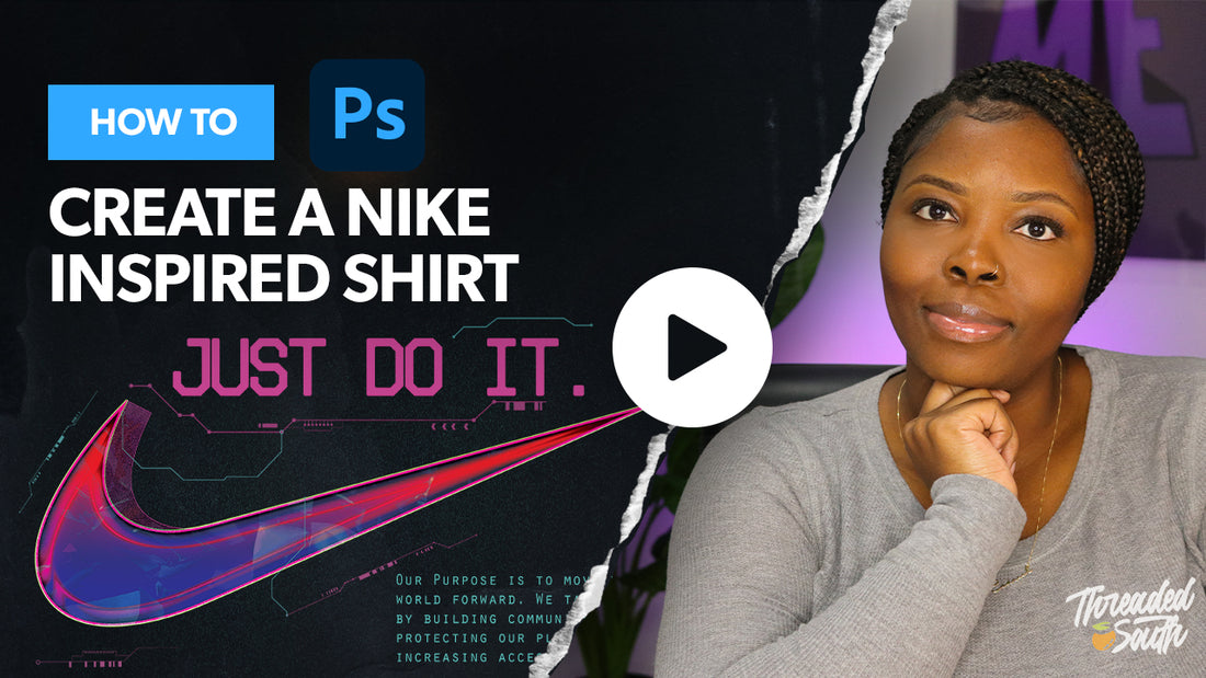 Designing a Shirt for Nike Photoshop Tutorial