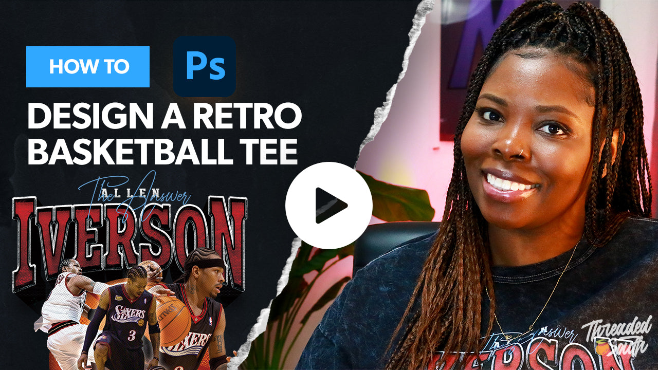 How to Design a Retro Basketball Tee