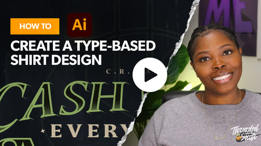 How to Create a Type-Based Shirt Design