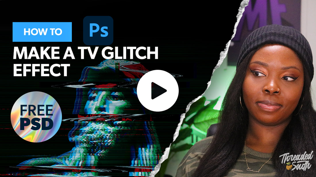 How to Make a TV Glitch Effect in Photoshop