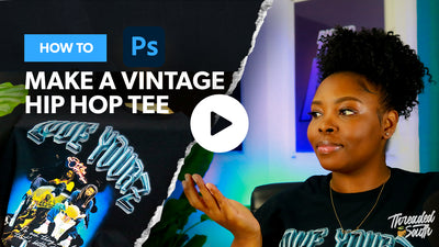 How to Make a Vintage Hip Hop Tee