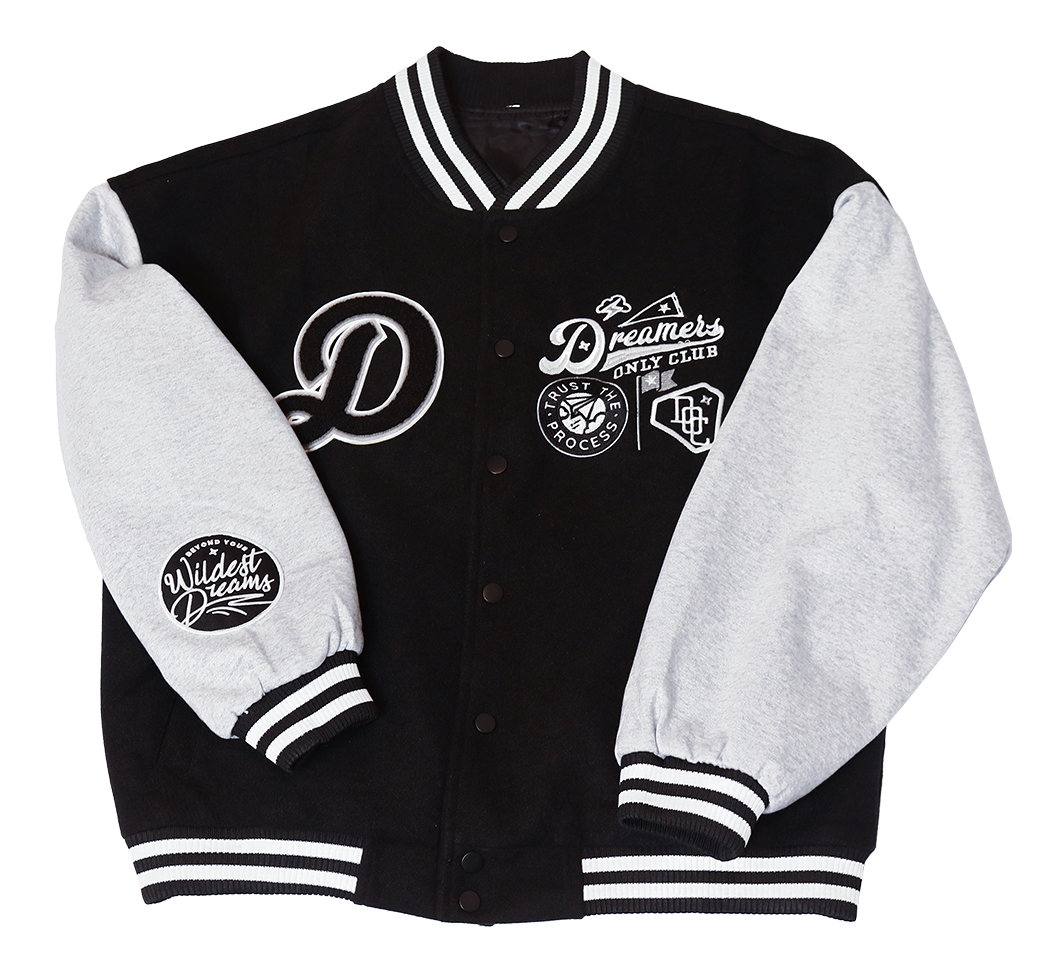 DREAMERS ONLY CLUB VARSITY JACKET – Threaded South