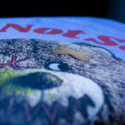 Sorry, not sorry teddy sweatshirt front close up